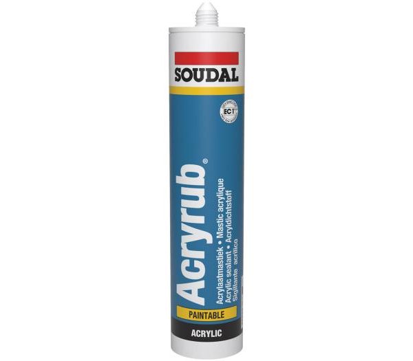 Acryrub hoogwaardige acrylaatkit pro - Wit - 310ml